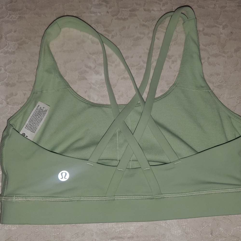 lululemon athletica Green Sports Bra